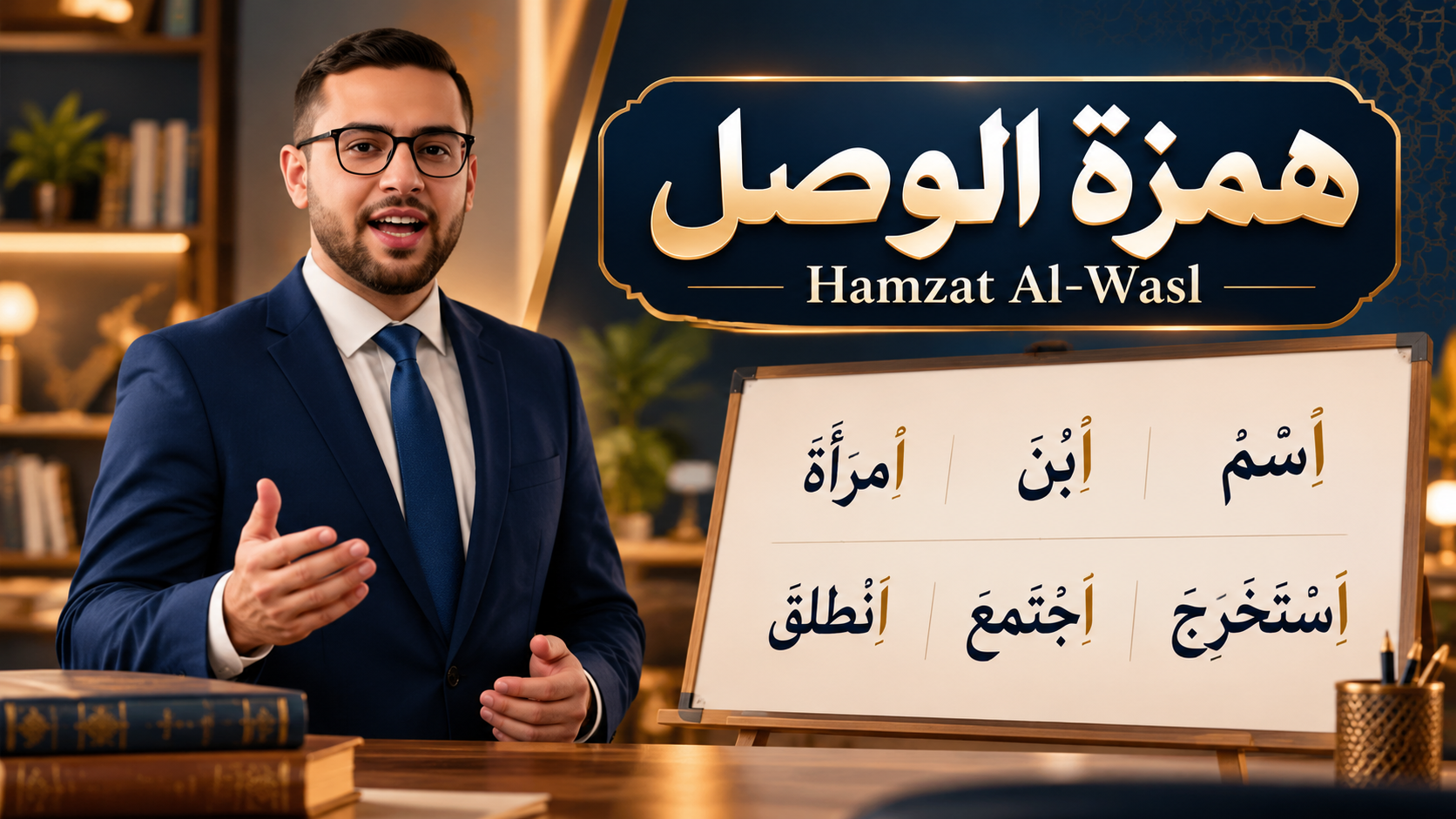 Hamzat Al-Wasl explained visually