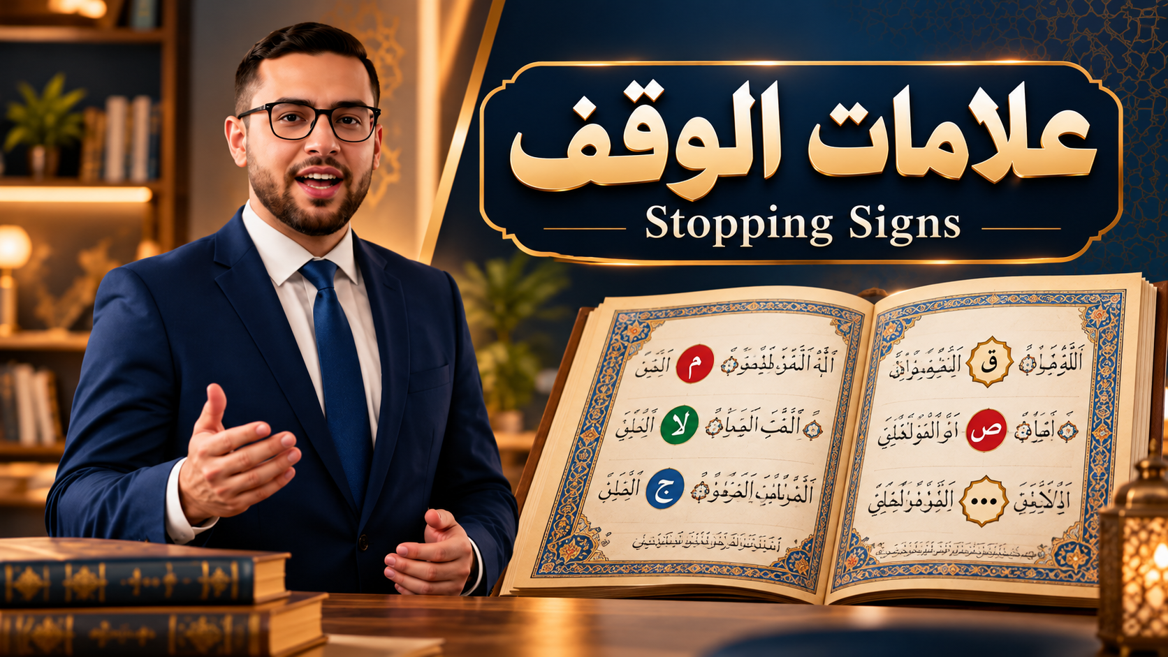 Qur'anic stopping signs explained